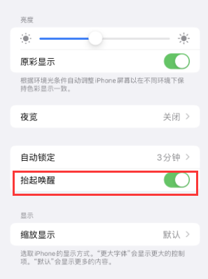 武都苹果授权维修站分享iPhone轻点无法唤醒怎么办