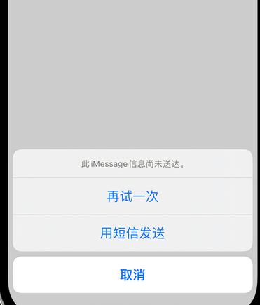 武都apple维修iPhone上无法正常发送iMessage信息