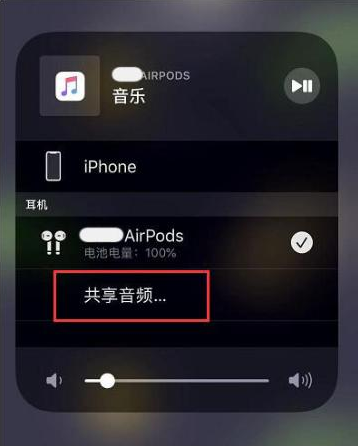 武都苹果14音频维修点分享iPhone14音频共享设置方法 